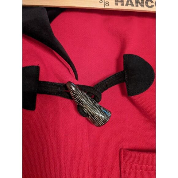 LAUREN RALPH LAUREN Cotton/Poly Jacket Velour Shawl Collar Sz L - Picture 12 of 12